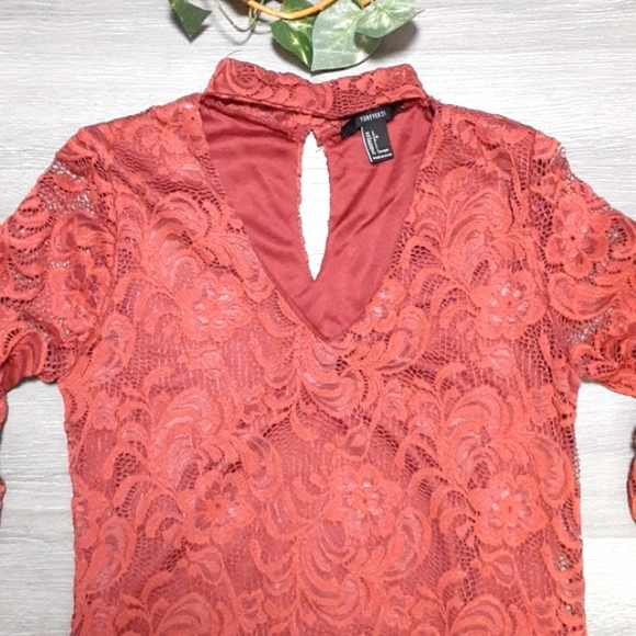 Forever 21 Lacey Dress - Picture 5 of 12